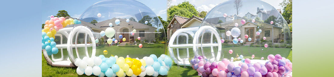 Revolutionize Your Celebrations with Superior Quality - Bubble Houses - Bouncinlife