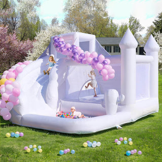 16ft Large Bouncy House Castle with Slide Ball Pond