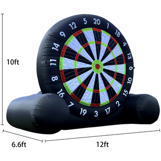 12ft Inflatable Football Dartboard Target