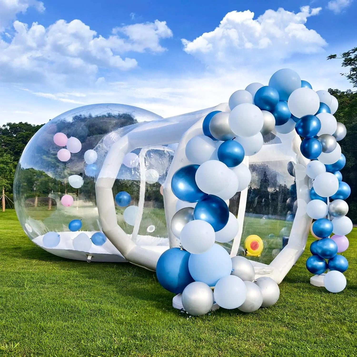 10ft Transparent Bubble Dome Tent with Blower, Inflatable Bubble House for Events Bouncinlife