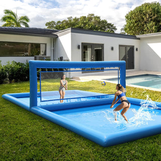 Bouncinlife 33ft Inflatable Water Volley Court