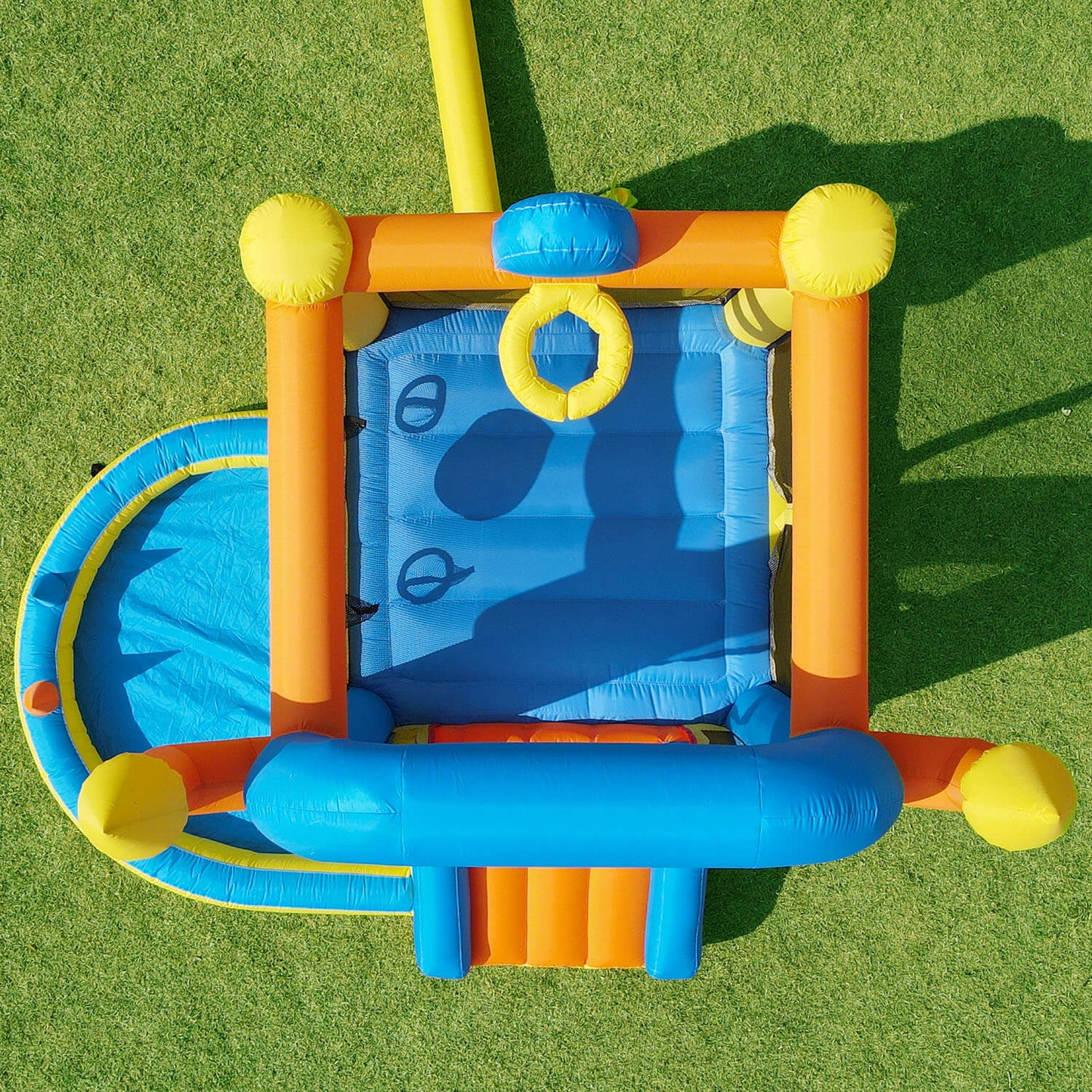 10ft Multi-Fun Bounce House with Target Toss, Ring Throw & Ball Pit – Perfect for Toddlers 1+ Bouncinlife