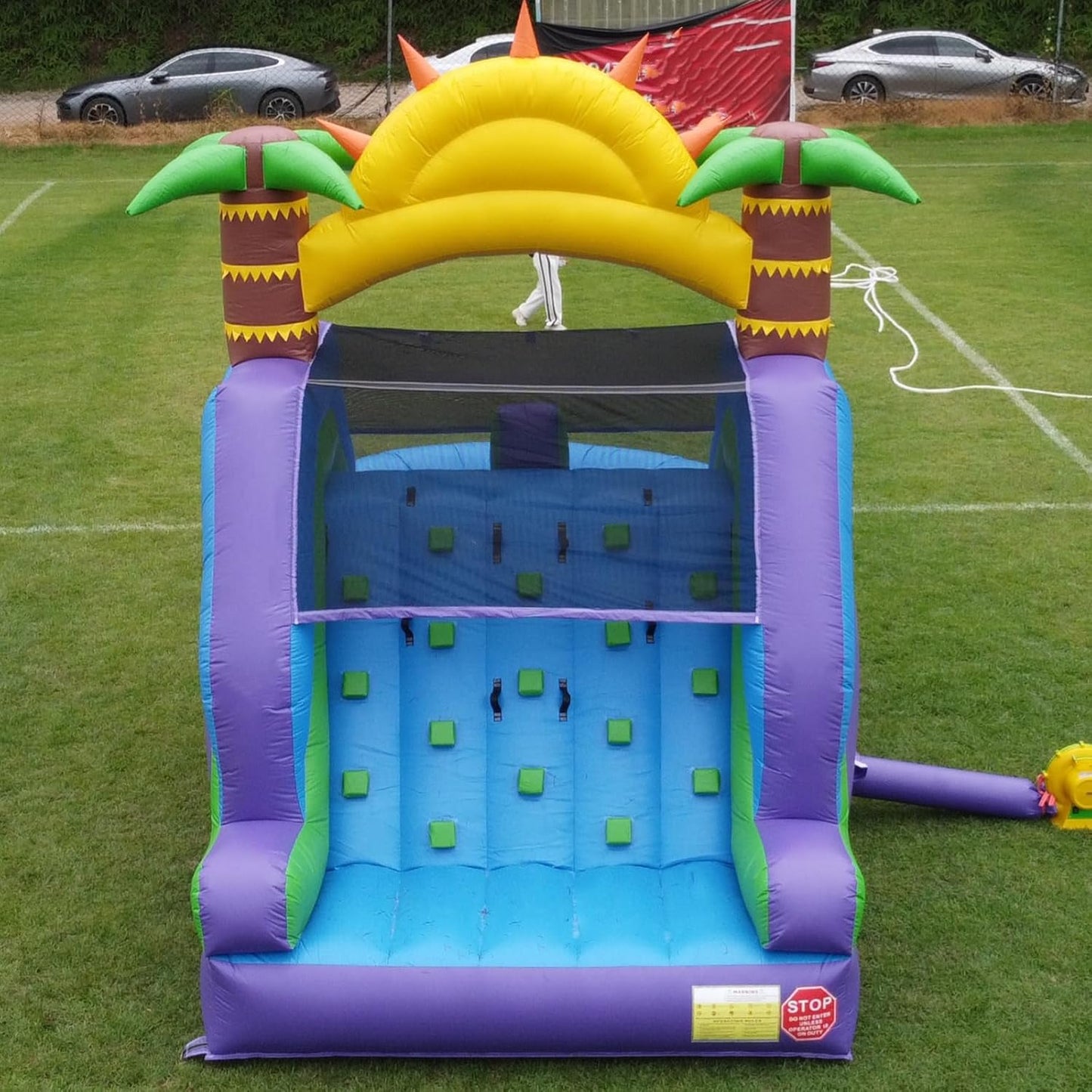 26FT Commercial Grade Water Slide for Kids Adults Heavy Duty PVC Dual Water Slide with Splash Pool Bouncinlife