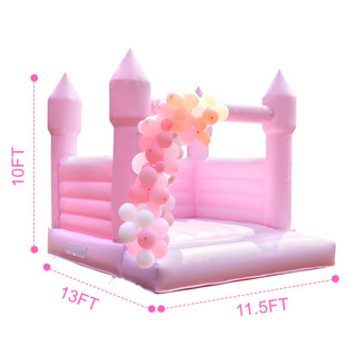 pink bouncy house