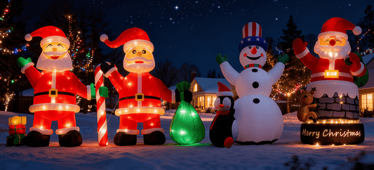 Giant Inflatable Santa: Your Ultimate Outdoor Christmas Decoration