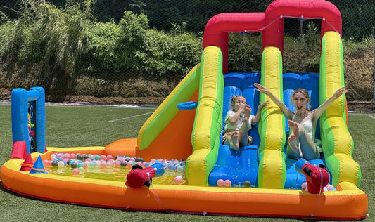 Ways to entertain kids in summer with inflatables