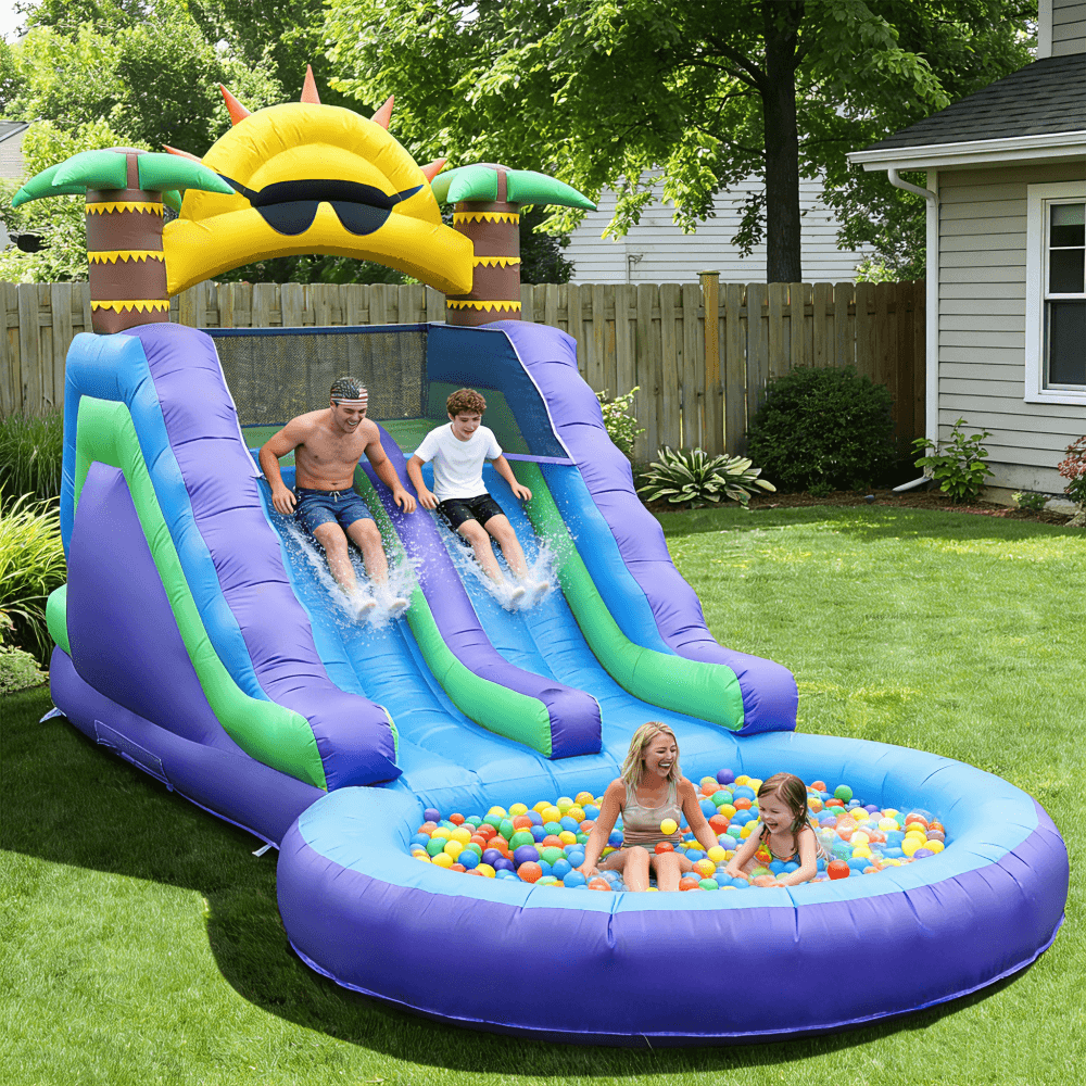 26FT Inflatable Water Slide for Kids Adults