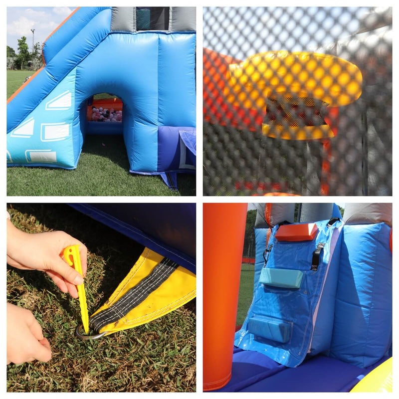 details of the K08 bounce castle | bouncinlife