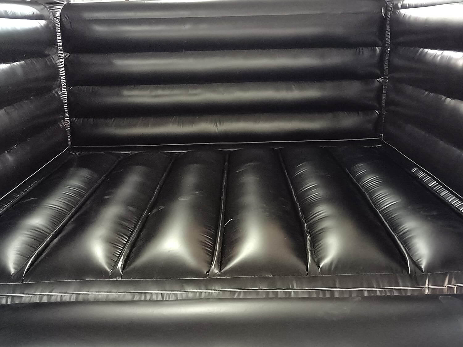 black bouncy house