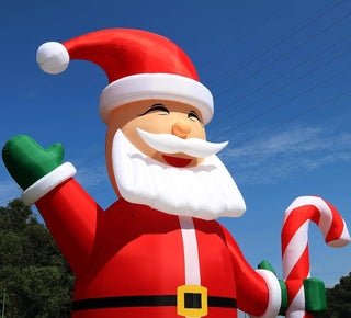 20 / 26 / 33 / 40 ft Inflatable Santa Claus Giant Christmas Inflatable Decoration 4 Size Available