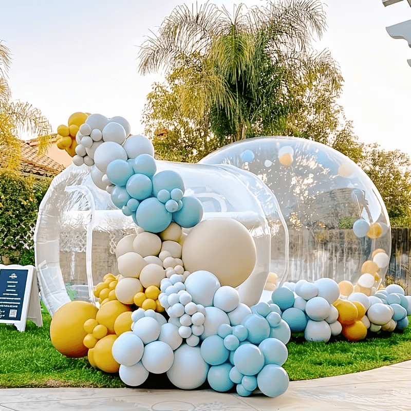 10ft Bubble Balloon House Clear Bounce Bubble Dome with Blower Bouncinlife