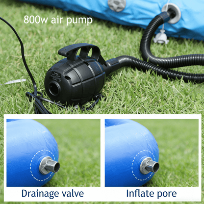 33FT Inflatable Water Volleyball Court Beach Games for Kids Bouncinlife