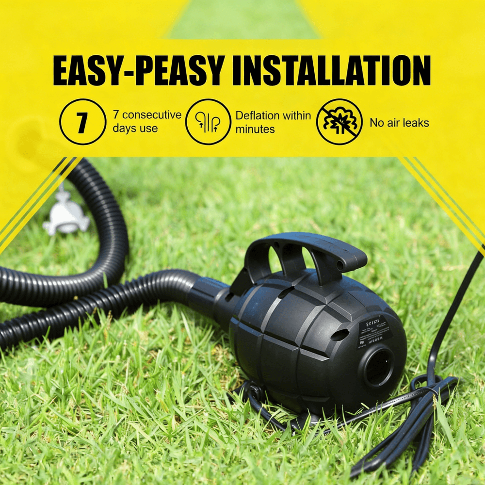 33FT Inflatable Water Volleyball Court Beach Games for Kids Bouncinlife