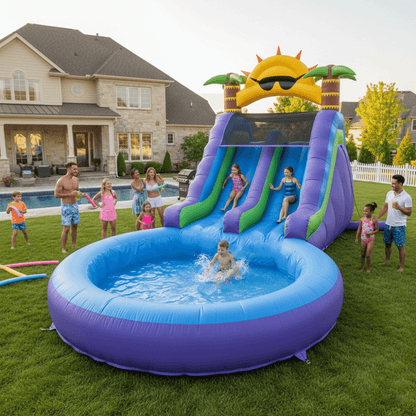 26FT Inflatable Water Slide for Kids Adults Bouncinlife