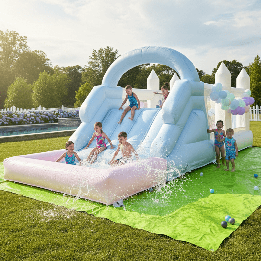 Bounce house Obstacle Course  for Kids Bouncinlife