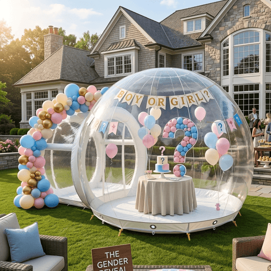 10ft Bubble Balloon House Clear Bounce Bubble Dome with Blower Bouncinlife