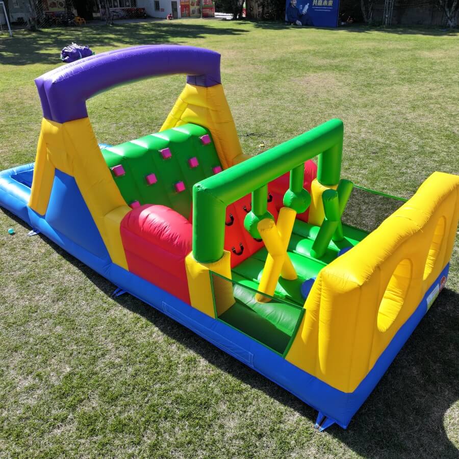 22ft Inflatable Play House Obstacle Course with Blower for Kids