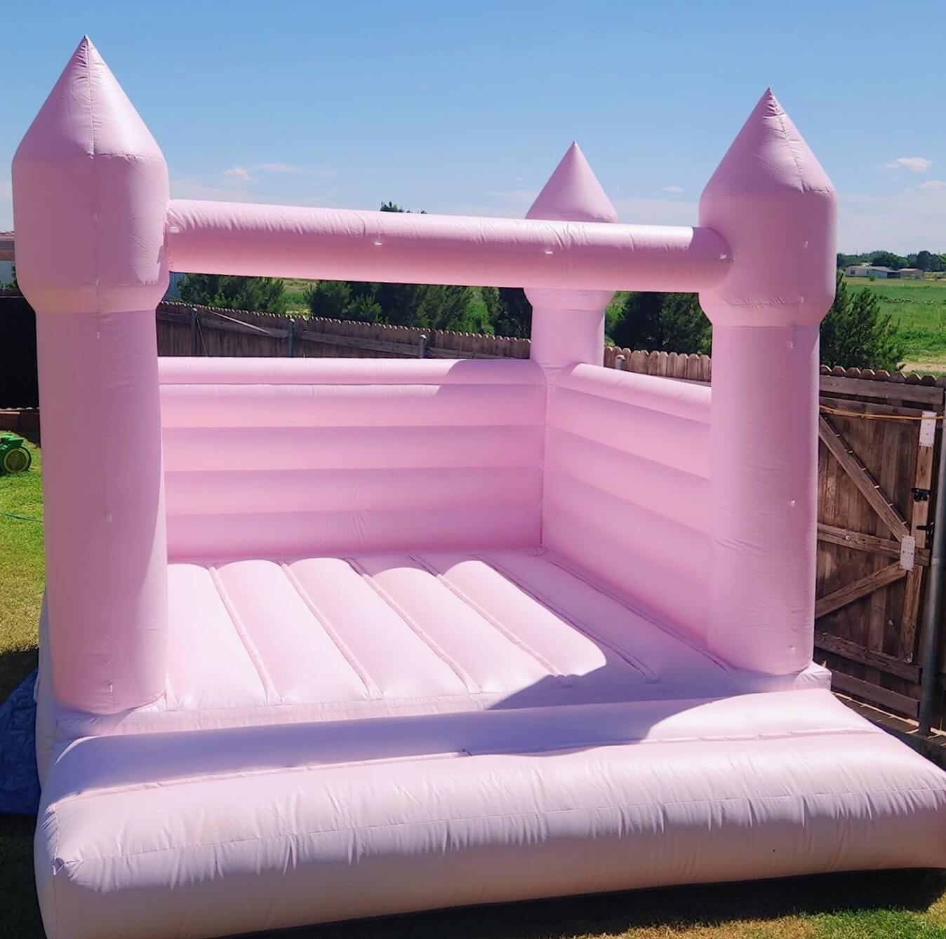 pink bouncy house